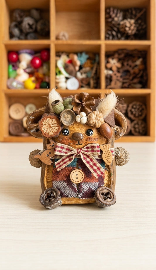 Handmade Crafts Pippin the Acorn Archer