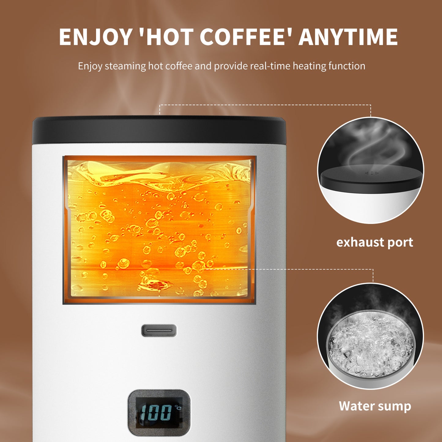 Rechargeable Portable Espresso Machine for Travel Camping | CozyNookGoods