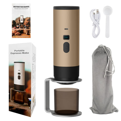 Rechargeable Portable Espresso Machine for Travel Camping | CozyNookGoods